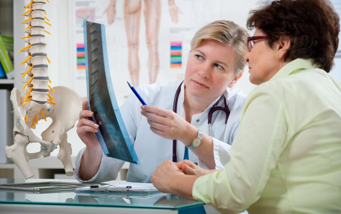 the doctor makes recommendations for osteochondrosis of the cervix