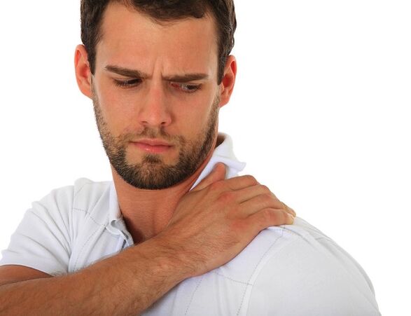 shoulder pain due to arthrosis